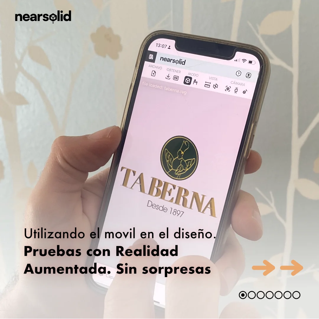 Propuesta 3D de rótulo interior para cafetería